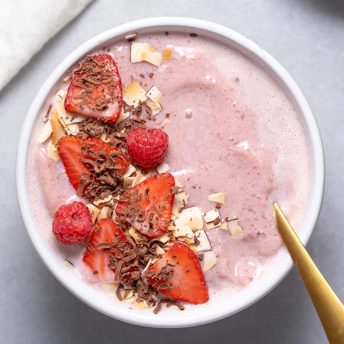 Low Carb Smoothie Bowl Recipe Isopure Protein superliving